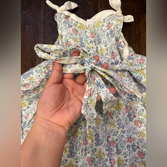 Ralph Lauren Baby Girl Floral Dress size 3 Months - Picture 6 of 7